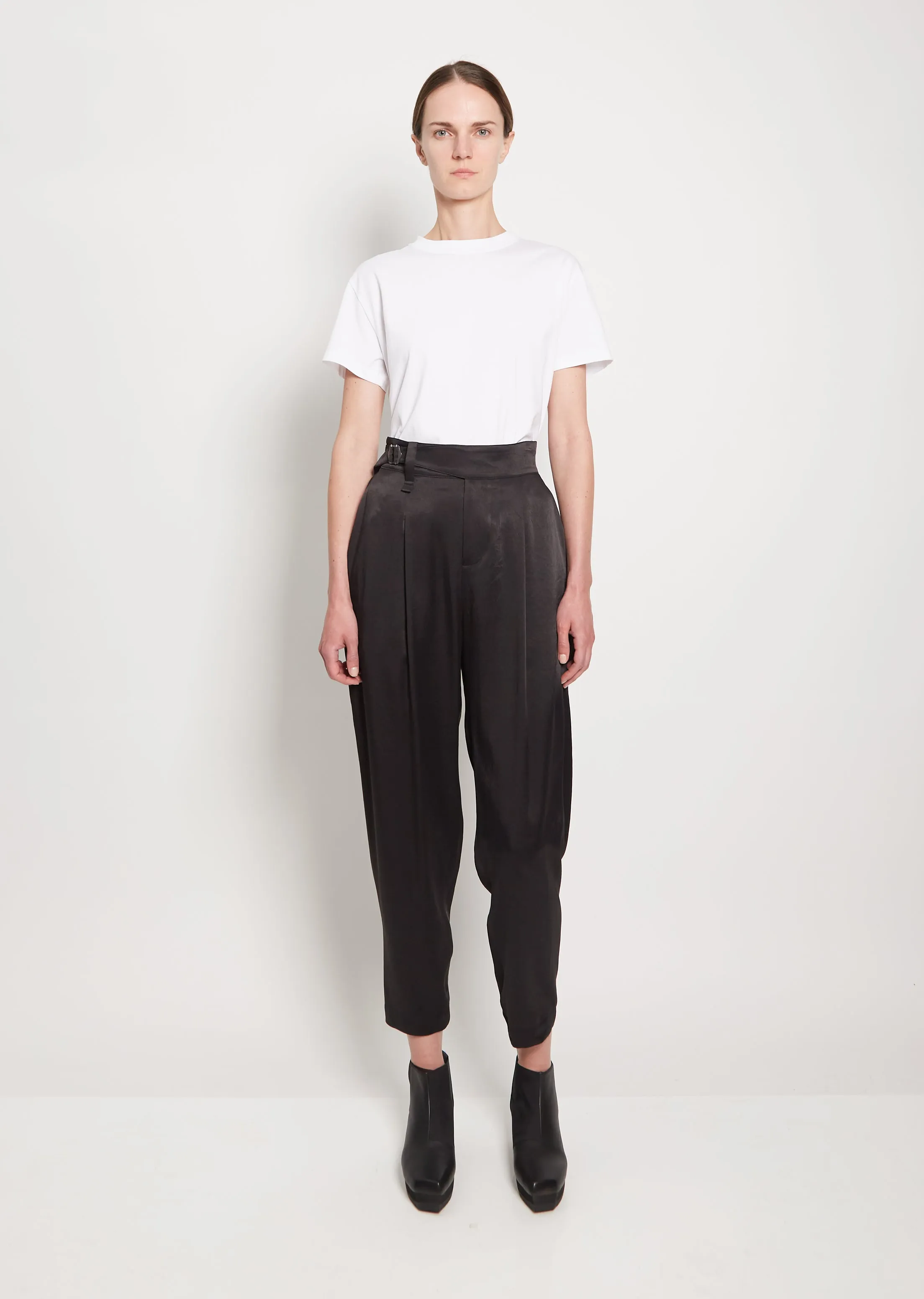 Alabaster Acetate Polyester Pants