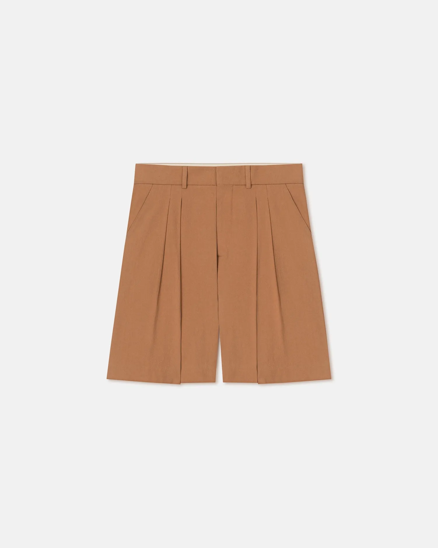 Carsten - Washed-Calico Shorts - Rust