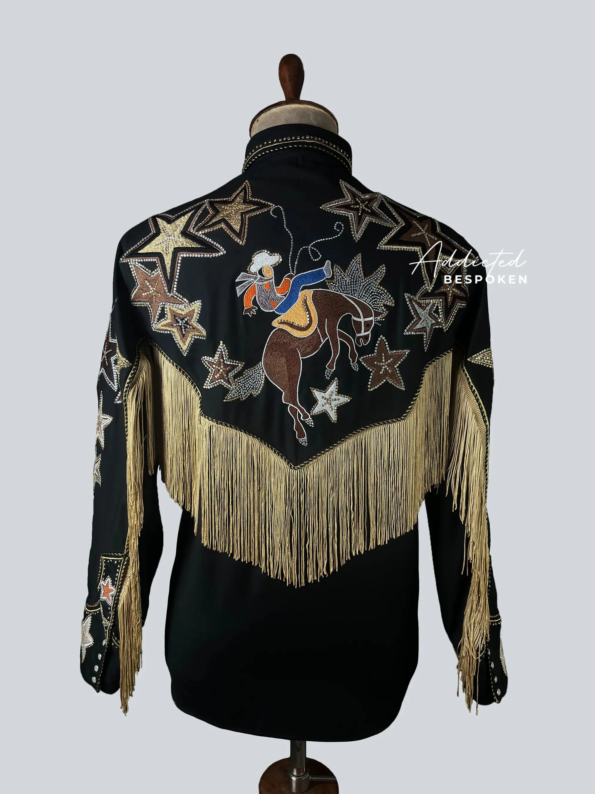 Golden Fringed Stars Outfit