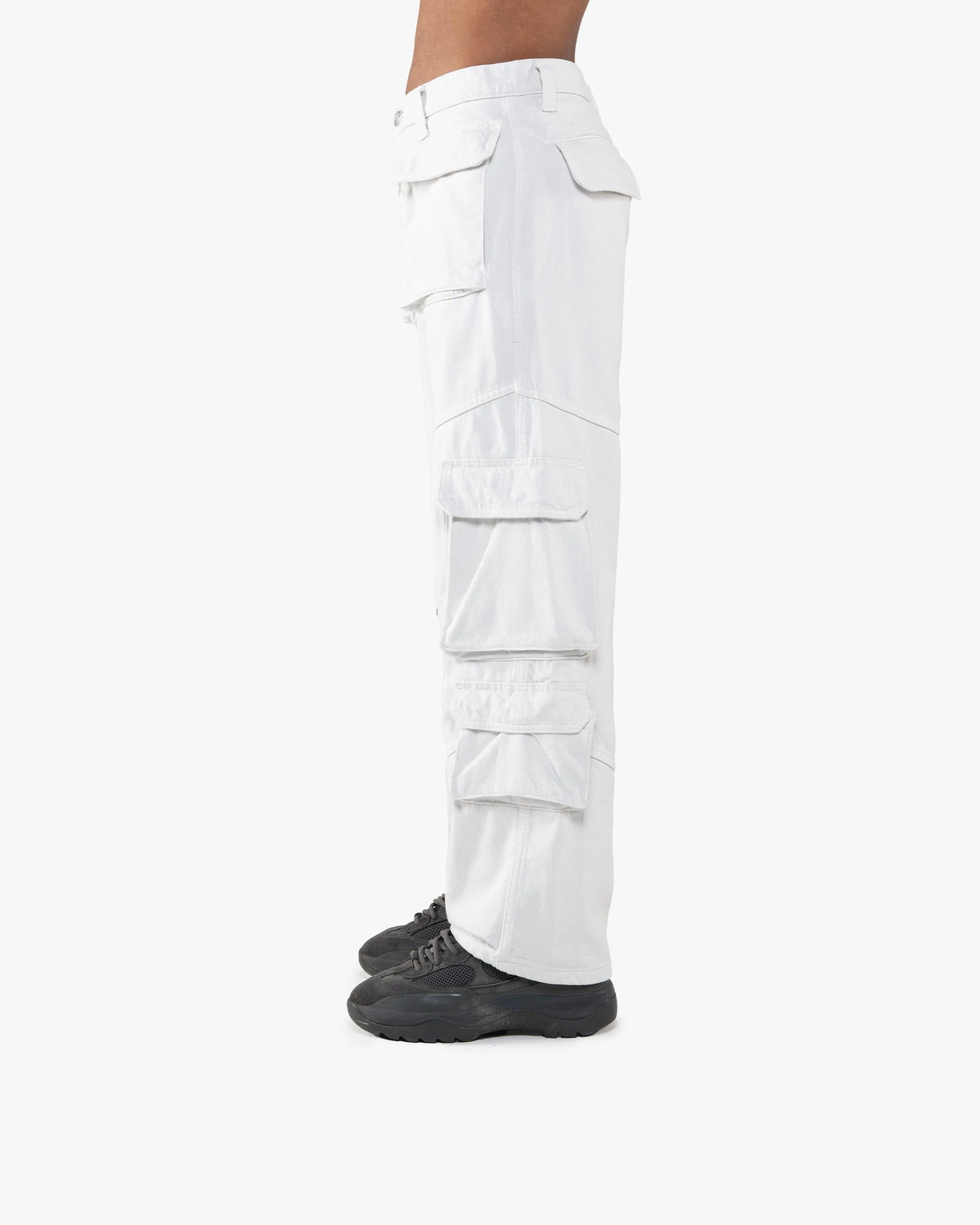 MULTIPOCKET CARGOPANTS LIGHT GREY