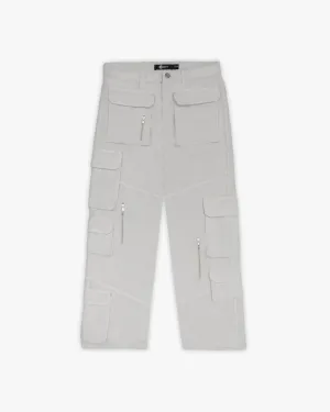 MULTIPOCKET CARGOPANTS LIGHT GREY