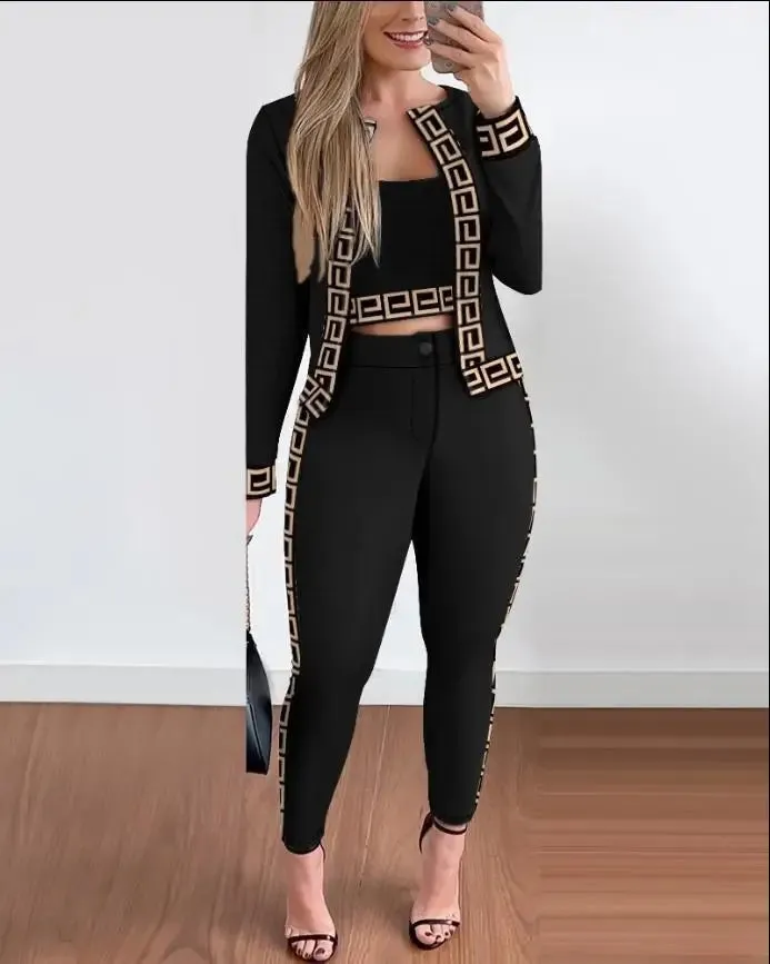Plaid Chic: Spring Two-Piece Set