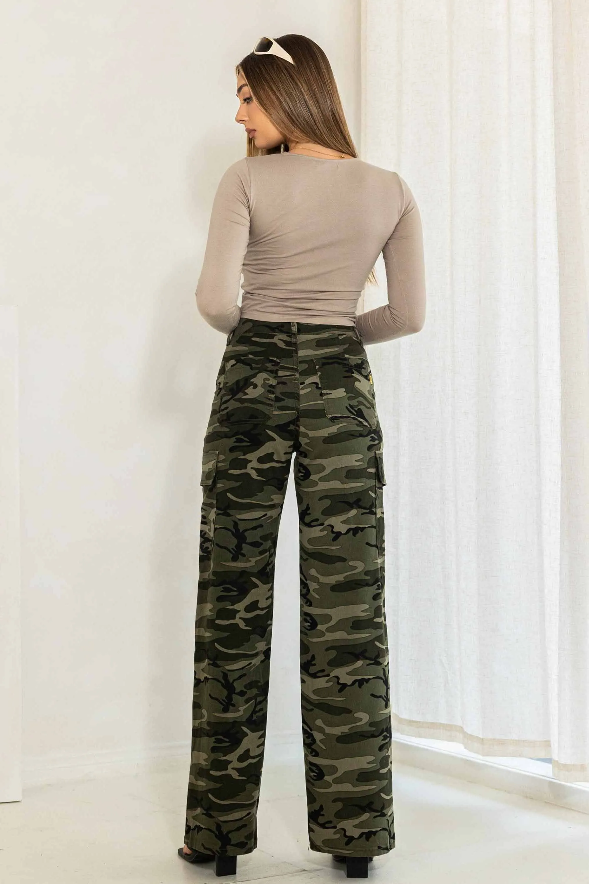 Rich Flex Cargo Wide Jeans