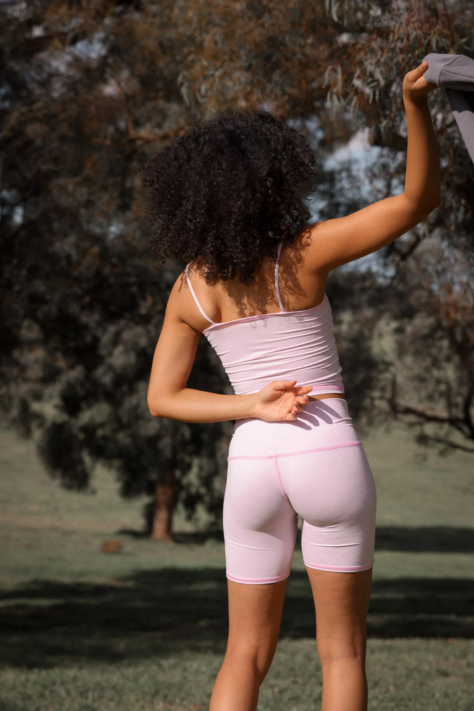 Solid Pink Bike Short ♡ *Final Sale
