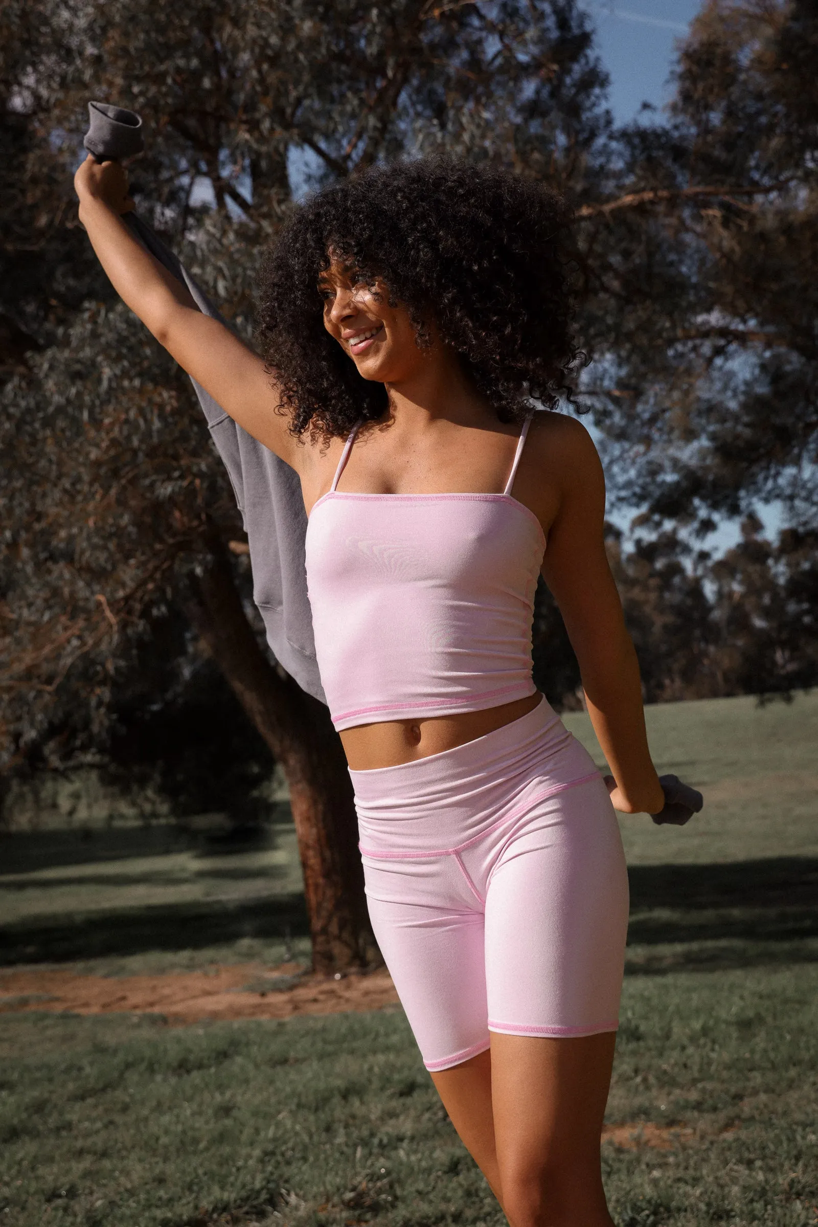 Solid Pink Bike Short ♡ *Final Sale