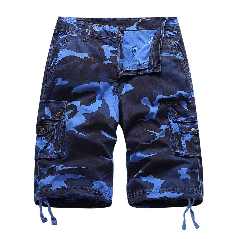 Sportsshorts til mænd med flere lommer