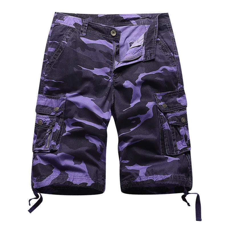 Sportsshorts til mænd med flere lommer