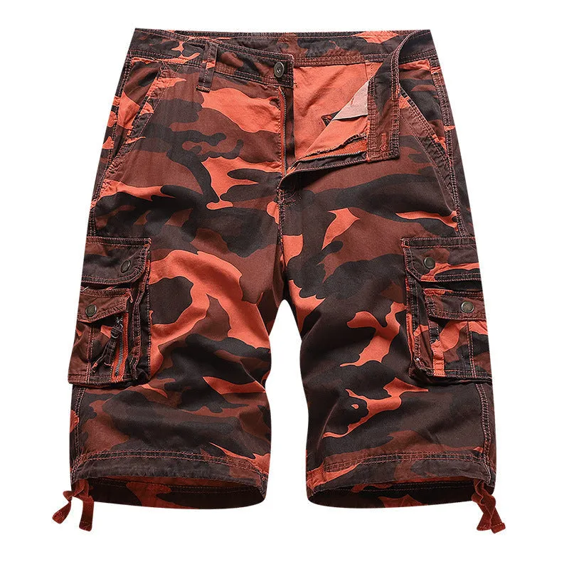 Sportsshorts til mænd med flere lommer