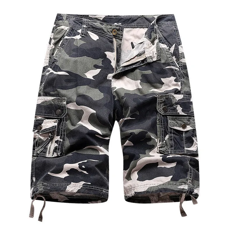 Sportsshorts til mænd med flere lommer