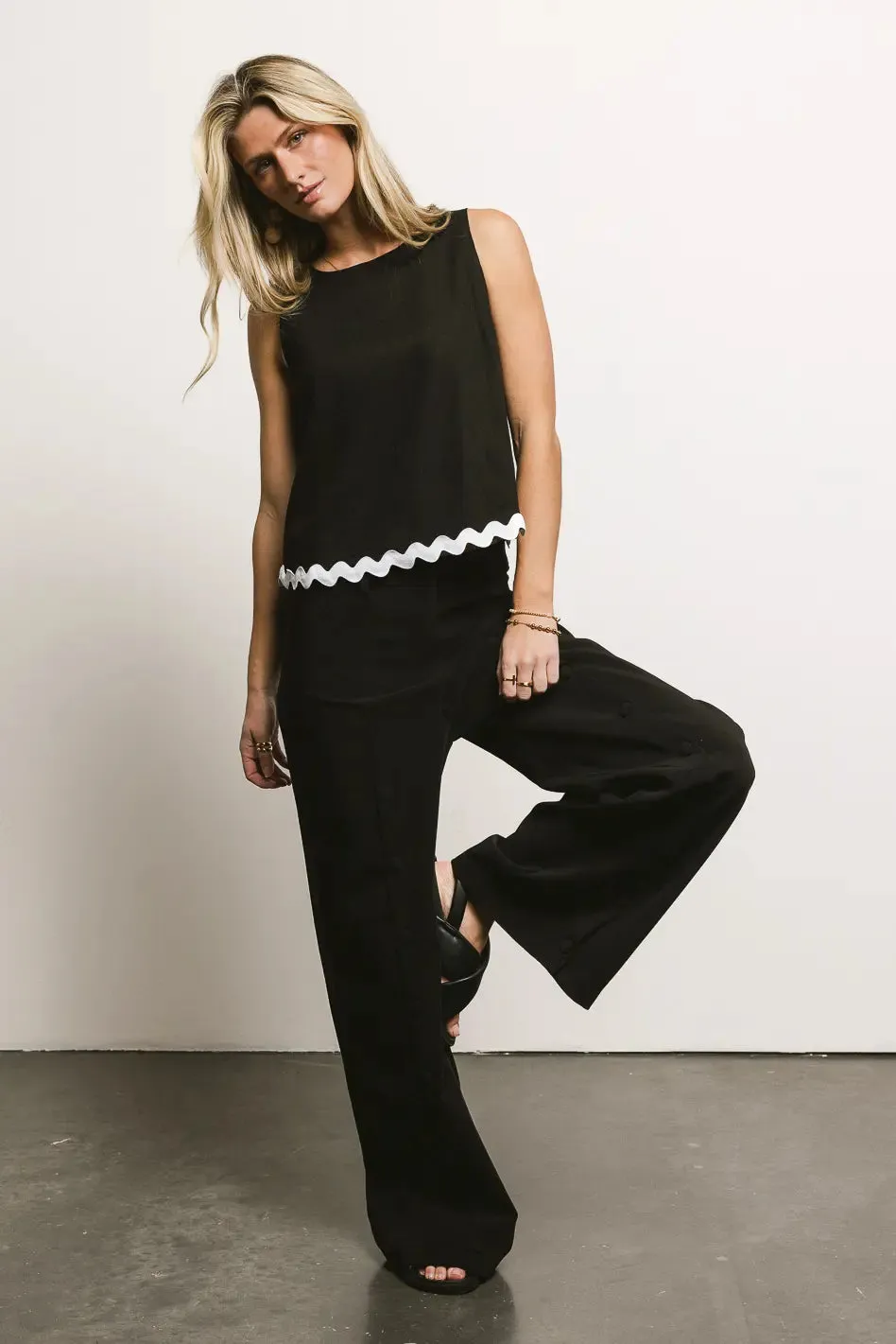 Sylvie Wide Leg Pants - FINAL SALE