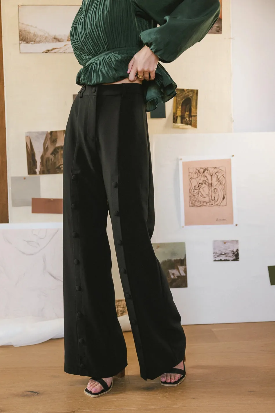 Sylvie Wide Leg Pants - FINAL SALE