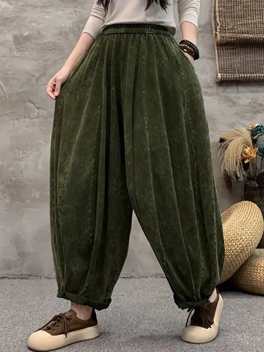 Women Solid Harem Pants