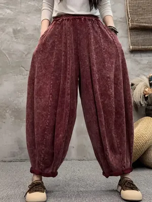 Women Solid Harem Pants
