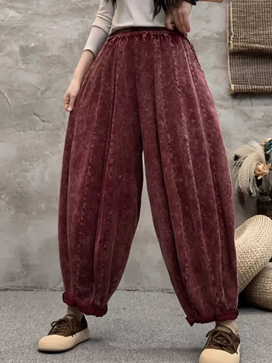 Women Solid Harem Pants