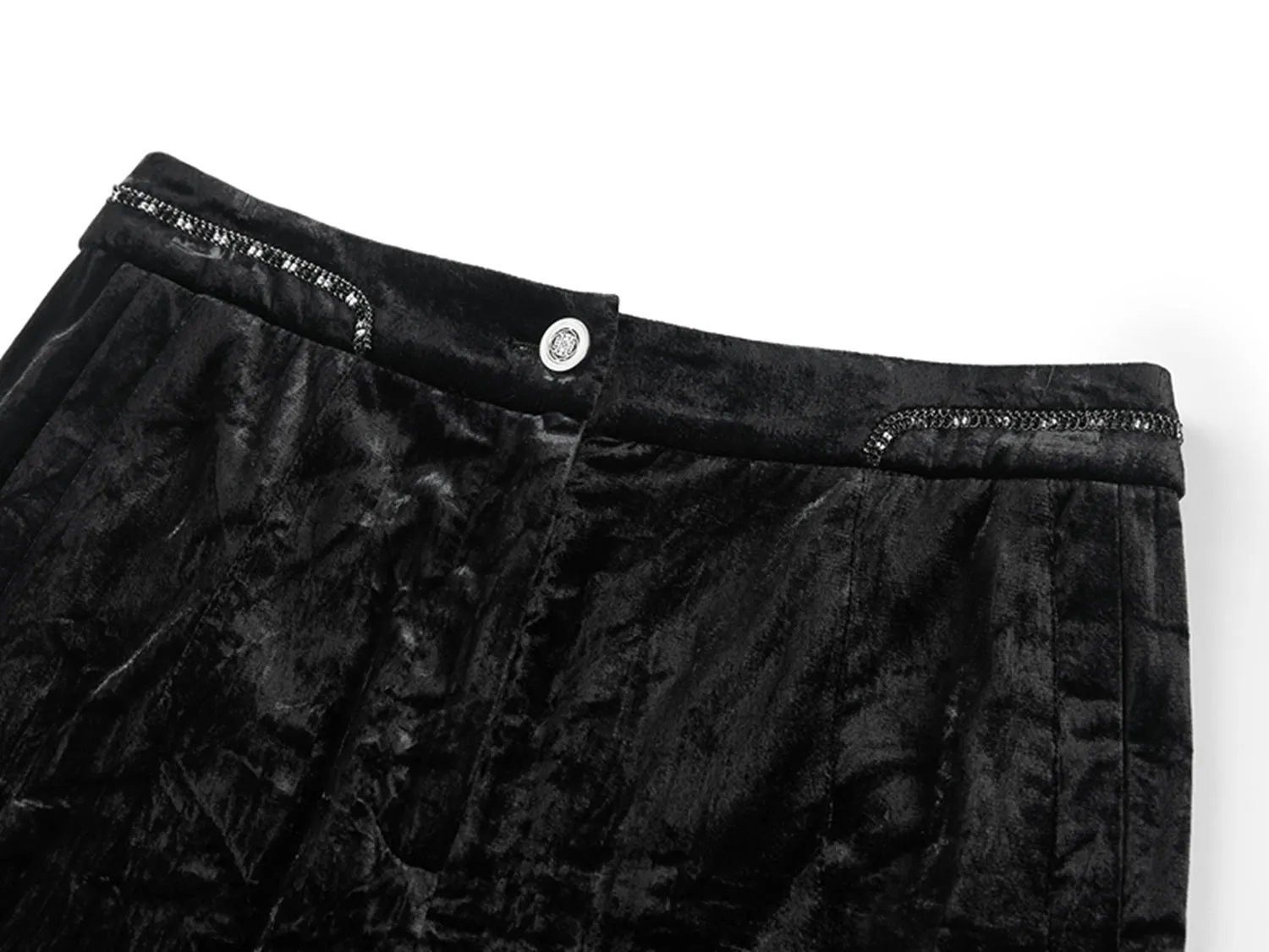YAYING Black Wide-leg Pants